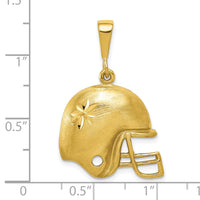 Load image into Gallery viewer, 10K Football Helmet Charm
