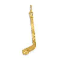 Load image into Gallery viewer, 10K Hockey Stick Charm
