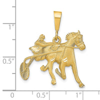Load image into Gallery viewer, 10K Horse Racing Charm
