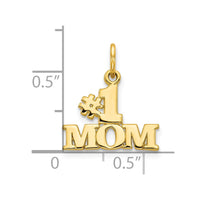 Load image into Gallery viewer, 10K #1 MOM Charm
