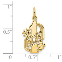 Load image into Gallery viewer, 10K #1 MOM Charm

