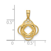 Load image into Gallery viewer, 10K Life Preserver Charm
