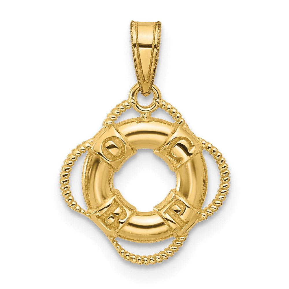10K Life Preserver Charm