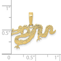 Load image into Gallery viewer, 10k Dragon Pendant

