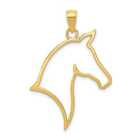 Load image into Gallery viewer, 10k Horse Head Pendant
