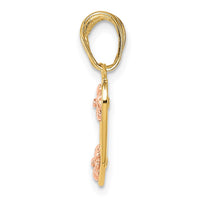 Load image into Gallery viewer, 10K Two-tone MOMMY and ME Break-A-Part Charm
