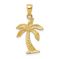 Load image into Gallery viewer, 10k Palm Tree Pendant
