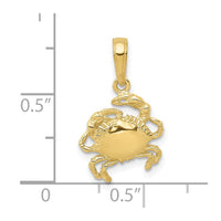 Load image into Gallery viewer, 10k Crab Charm
