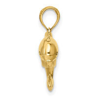 Load image into Gallery viewer, 10k Dolphin Pendant
