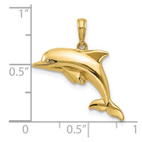 Load image into Gallery viewer, 10k Dolphin Pendant
