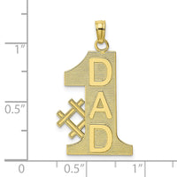 Load image into Gallery viewer, 10K #1 DAD Charm
