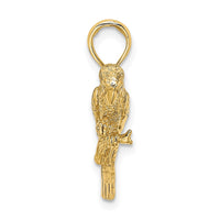 Load image into Gallery viewer, 10K 3-D Parrot Charm
