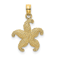 Load image into Gallery viewer, 10K Puffed Starfish Charm
