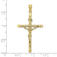 Load image into Gallery viewer, 10K Textured Crucifix Charm
