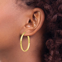 Load image into Gallery viewer, 10K Polished Hoop Earrings
