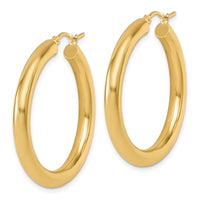 Load image into Gallery viewer, 10K Polished Lightweight Hoop Earrings
