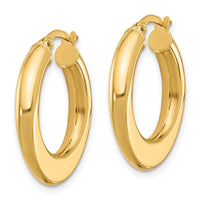 Load image into Gallery viewer, 10K Polished Hoop Earrings
