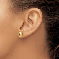 Load image into Gallery viewer, 10K Polished Post Earrings
