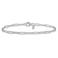 Load image into Gallery viewer, 10K White Gold Polished Fancy Link Bracelet
