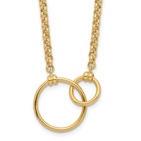 Load image into Gallery viewer, 10k Polished Link Necklace
