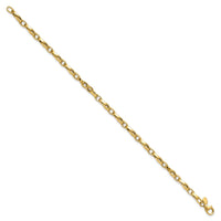 Load image into Gallery viewer, 10K Polished Fancy Link Bracelet
