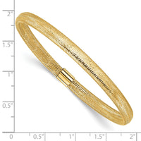 Load image into Gallery viewer, 10K Polished Stretch Bracelet
