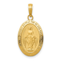 Load image into Gallery viewer, 10k Miraculous Medal Pendant
