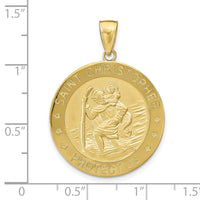 Load image into Gallery viewer, 10k Saint Christopher Medal Pendant
