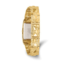 Load image into Gallery viewer, 10k Champagne 27x47mm Dial Square Face Nugget Watch
