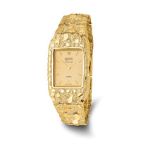 Load image into Gallery viewer, 10k Champagne 27x47mm Dial Square Face Nugget Watch
