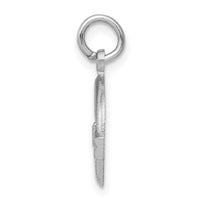 Load image into Gallery viewer, 10k White Gold Claddagh Charm
