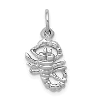 Load image into Gallery viewer, 10k White Gold Scorpion Charm
