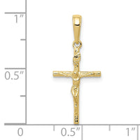 Load image into Gallery viewer, 10K INRI Hollow Crucifix Pendant

