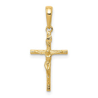 Load image into Gallery viewer, 10K INRI Hollow Crucifix Pendant
