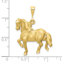 Load image into Gallery viewer, 10k Horse Pendant
