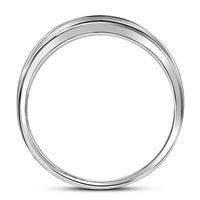 Load image into Gallery viewer, 10kt Yellow Gold Mens Princess Diamond Wedding Band Ring 1/4 Cttw
