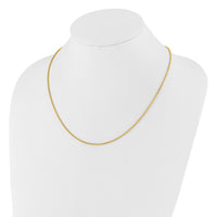 Load image into Gallery viewer, 14K Adjustable 1.6mm Semi-solid Spiga Chain
