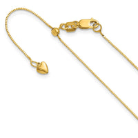 Load image into Gallery viewer, 14K Adjustable .55mm Baby Box Chain
