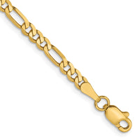 Load image into Gallery viewer, 14K 3mm Flat Figaro Chain
