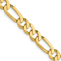 Load image into Gallery viewer, 14K 5.50mm Flat Figaro Chain
