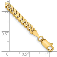 Load image into Gallery viewer, 14K 3.9mm Flat Beveled Curb Chain

