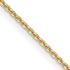 14K 1.0 mm D/C Cable Chain