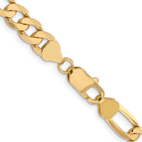 Load image into Gallery viewer, 14K 7.5mm Flat Figaro Chain
