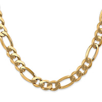 Load image into Gallery viewer, 14K 8.75mm Flat Figaro Chain
