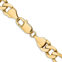 Load image into Gallery viewer, 14K 8.75mm Flat Figaro Chain
