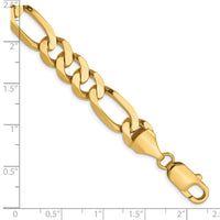 Load image into Gallery viewer, 14K 8.75mm Flat Figaro Chain
