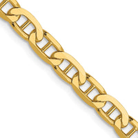 Load image into Gallery viewer, 14K 3.75mm Concave Anchor Chain
