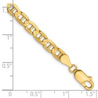 Load image into Gallery viewer, 14K 4.5mm Concave Anchor Chain
