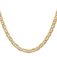 Load image into Gallery viewer, 14K 6.25mm Concave Anchor Chain
