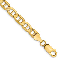 Load image into Gallery viewer, 14K 6.25mm Concave Anchor Chain
